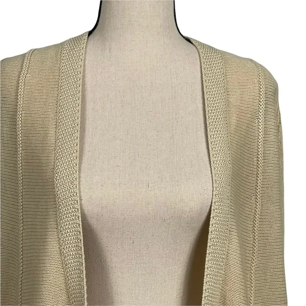 Anthropologie Angel Of The North Cardigan Open Cashmere Blend Size Small
